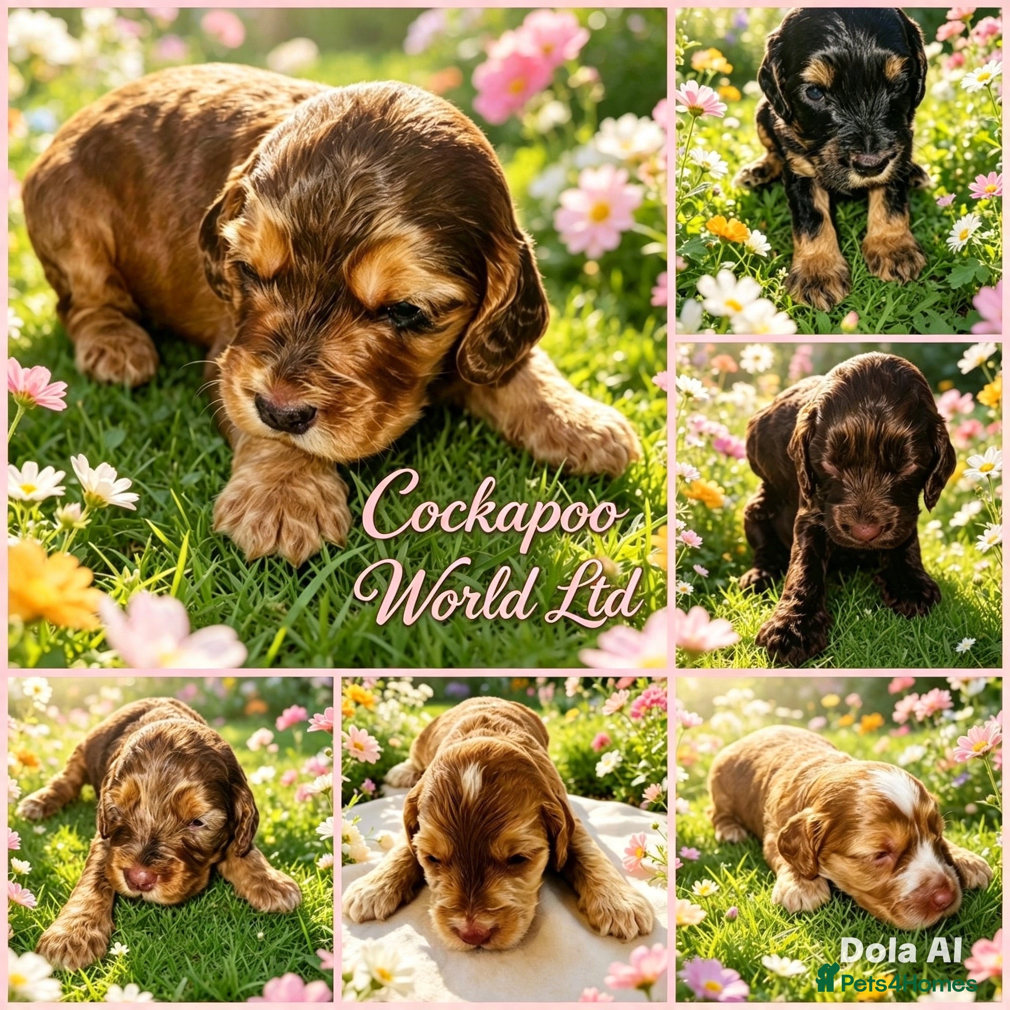Cockapoo dogs DNA CLEAR,stunning cockapoos, ready 18th September - Advert 5