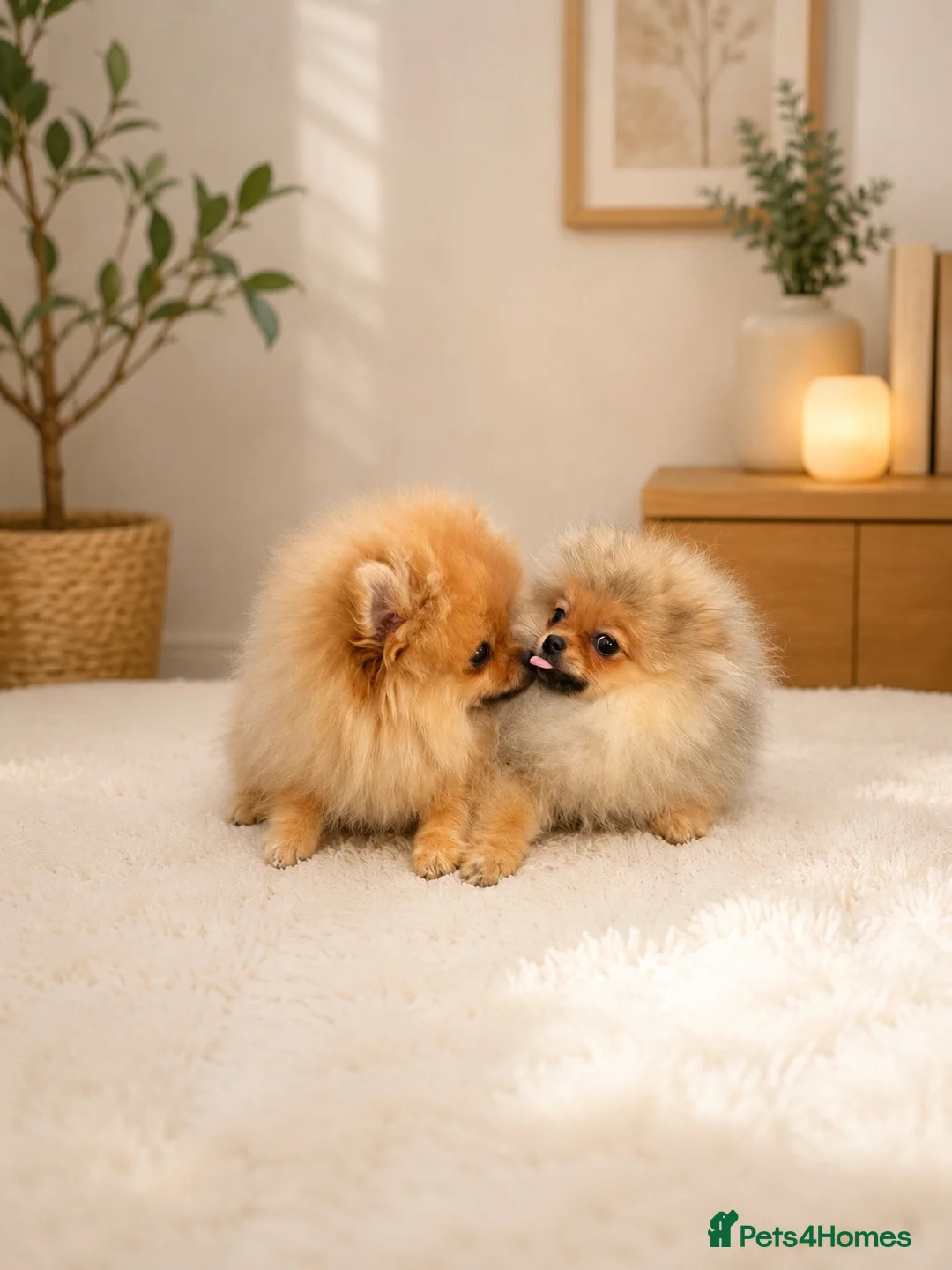 Pomeranian dogs for sale: Teddy Face🐻Small Size🏆KC - Advert 1