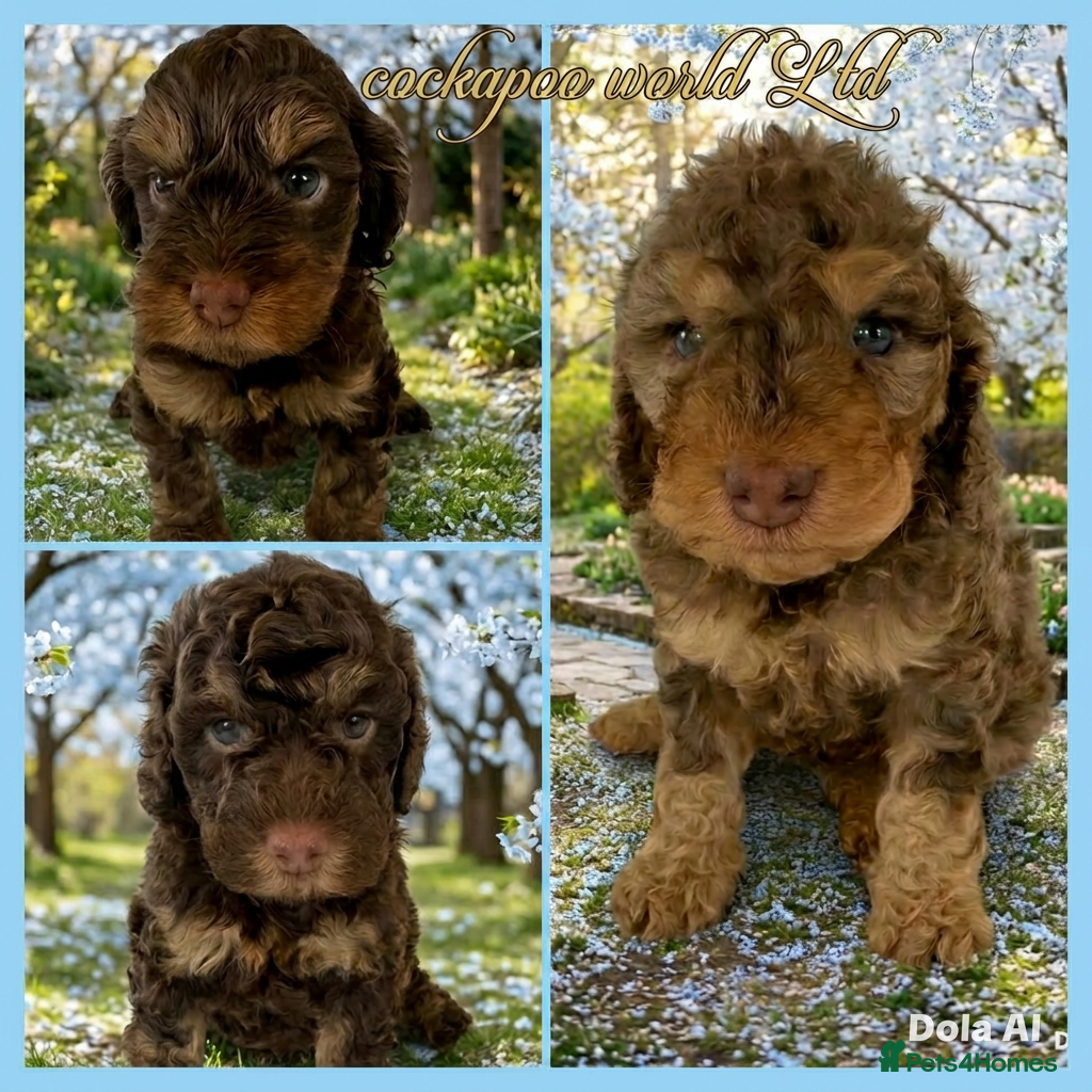 Cockapoo dogs DNA CLEAR, beautiful Cockapoo Pups,Ready 5th June  - Advert 13