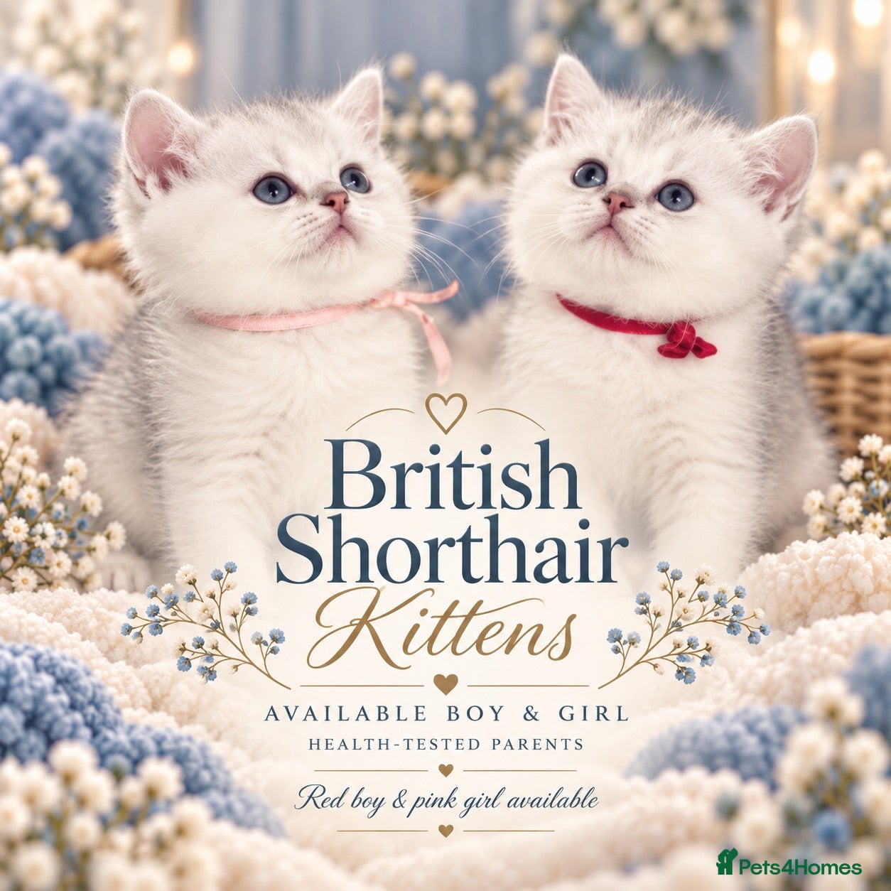 British Shorthair cats British Shorthair Silver Golden Health Tested  - Advert 14