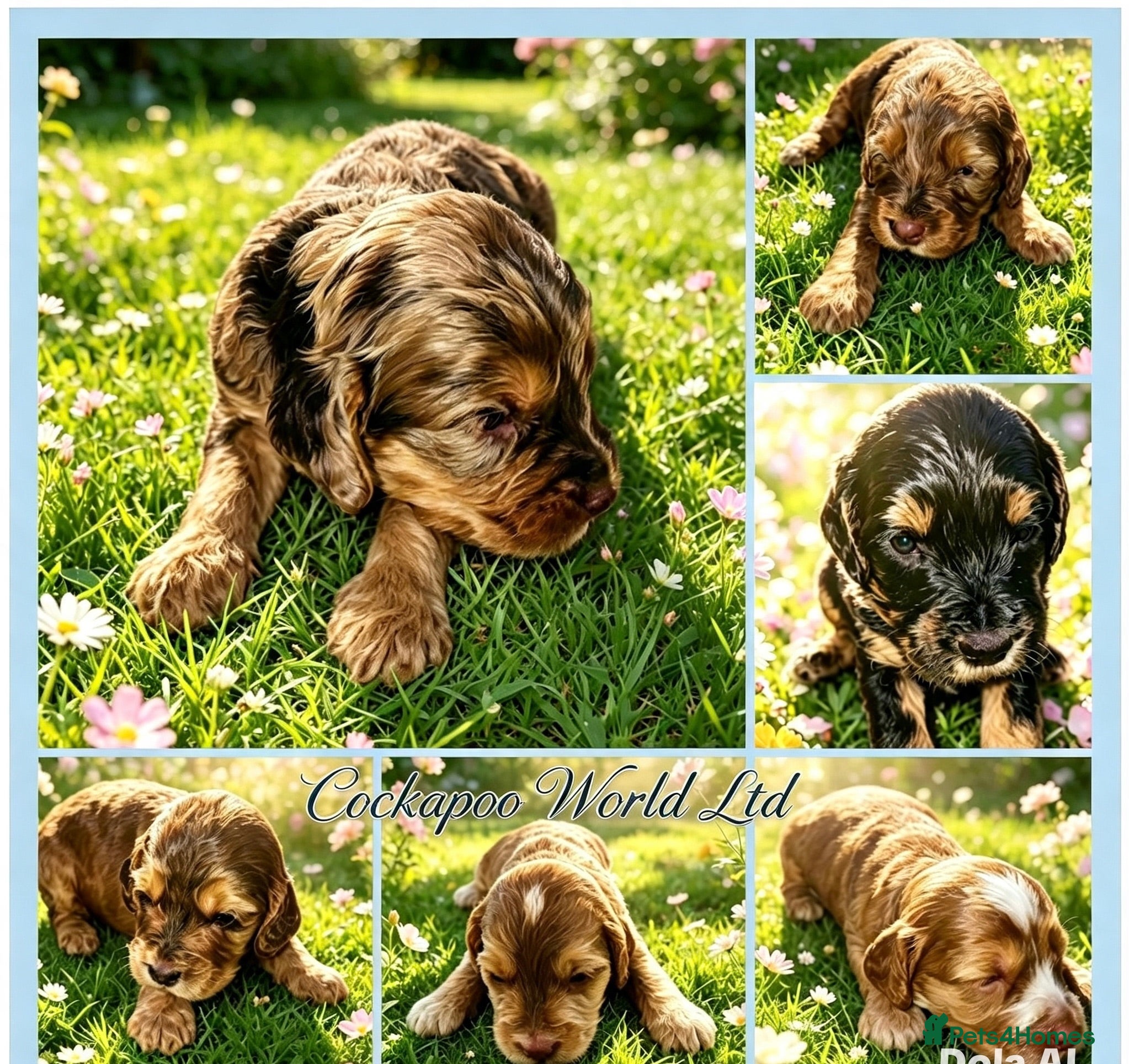 Cockapoo dogs DNA CLEAR,stunning cockapoos, ready 18th September - Advert 13