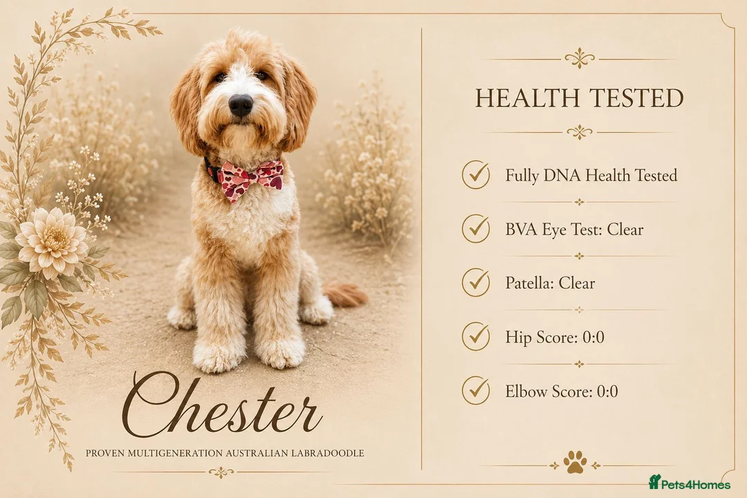 Labradoodle dogs for stud: STUNNING AUSTRALIAN LABRADOODLES HIP 0/0 ELBOW 0/0 - Advert 1
