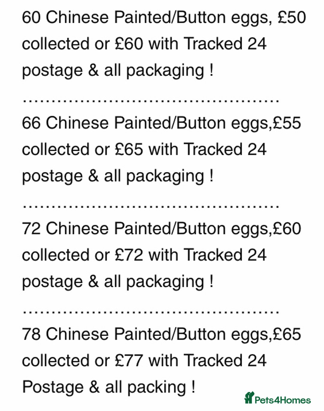 Quail poultry for sale: QUAILS EGGS/CHINESE PAINTED BUTTONS ! - Image 39