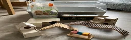 Hamster rodents for sale: Cage for hamster with accessories and bedding  - Advert 1