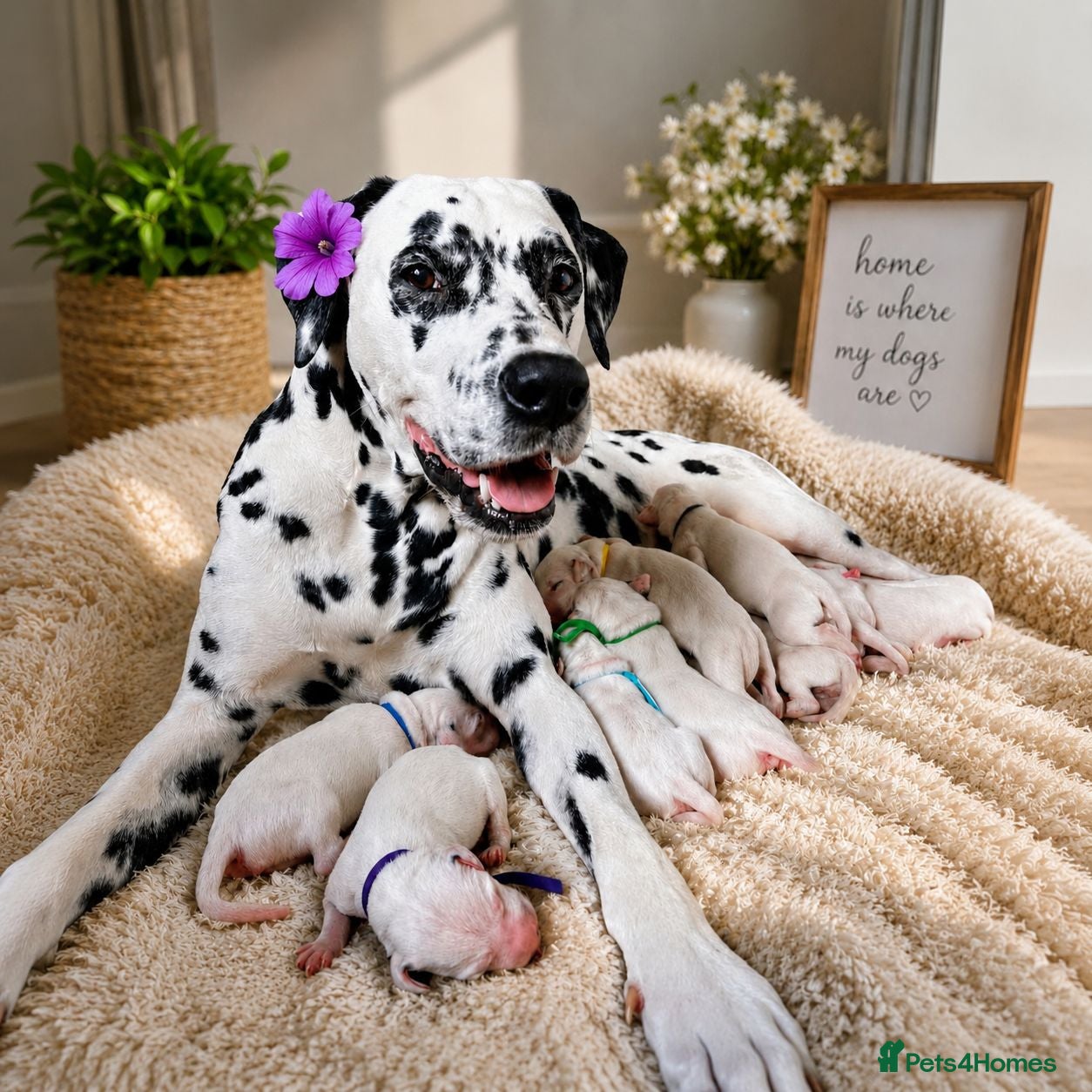 Dalmatian dogs  Harley, the enchanting half-Aussie has had pups. - Advert 5