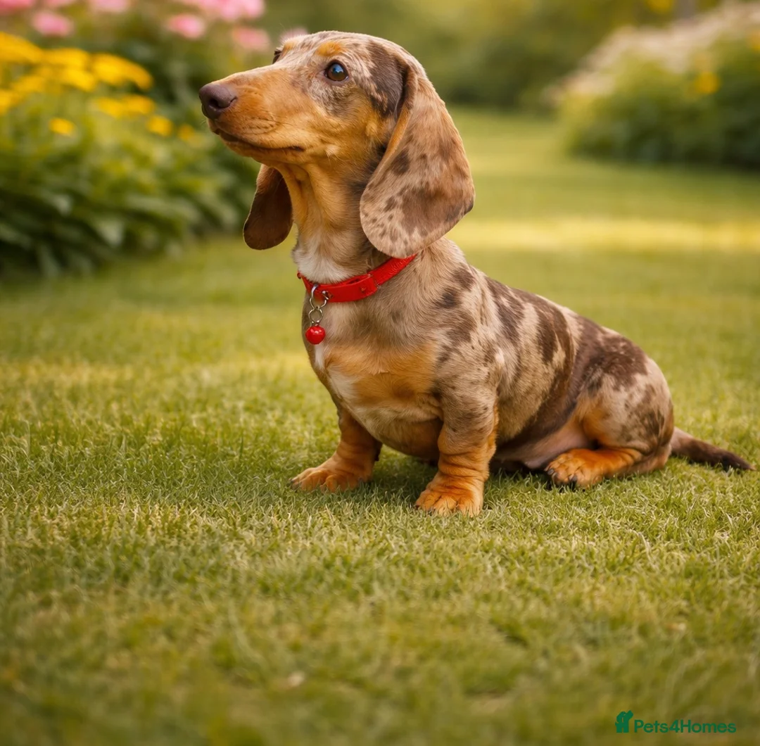 Miniature Dachshund dogs for sale: Coco chocolate Dapple female 😍 - Advert 1