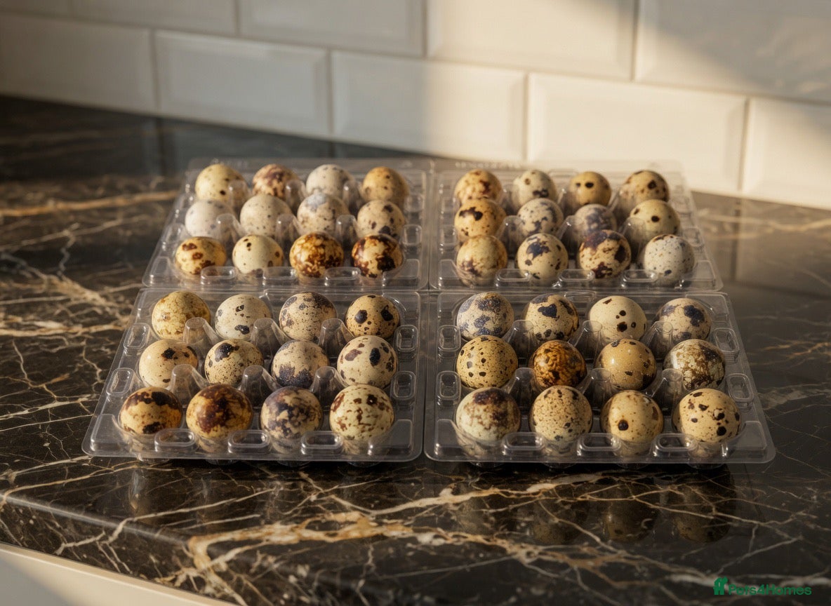 Quail poultry 12 Fresh Coturnix Quail hatching eggs  - Advert 2