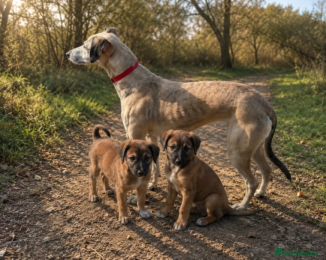 Mixed Breed dogs for sale: Saluki greyhound 2 red girls left !  - Advert 2