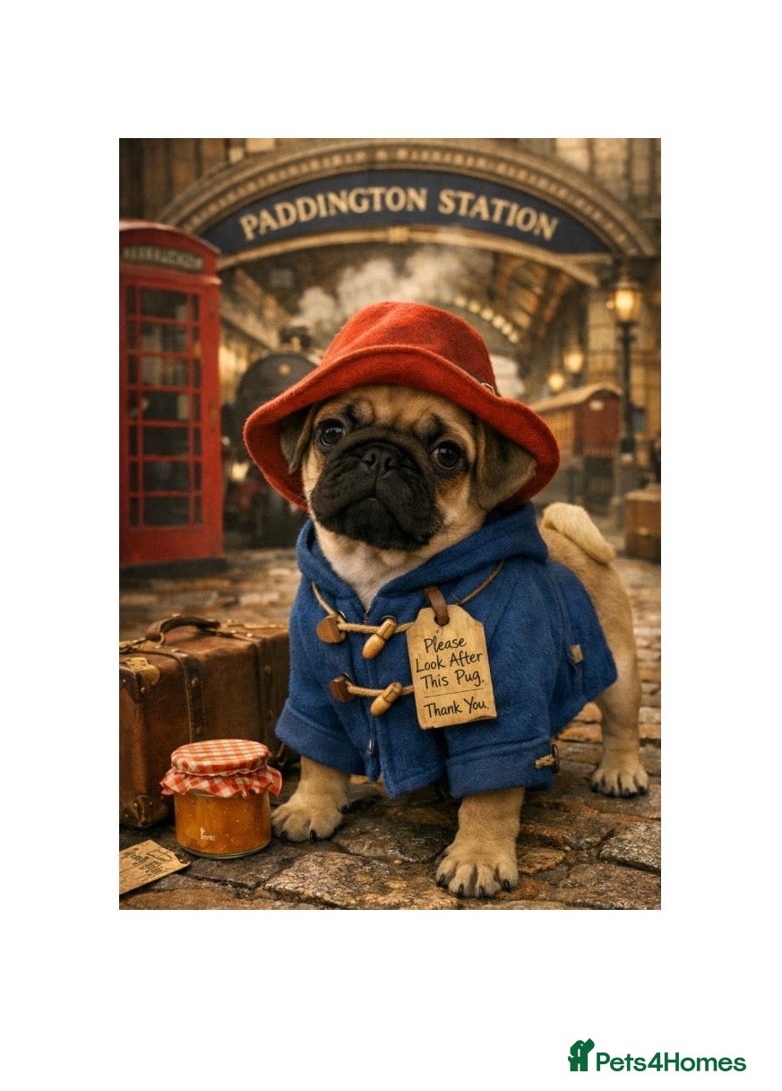 Pug dogs KC REGISTERED PUG PUPPY ( PADDINGTON ) - Advert 6