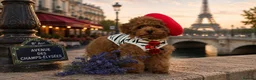 Toy Poodle dogs for sale: 🧝🏼‍♀️🦋✨ Stunning Red Asian Poodle girl, UK  - Advert 4