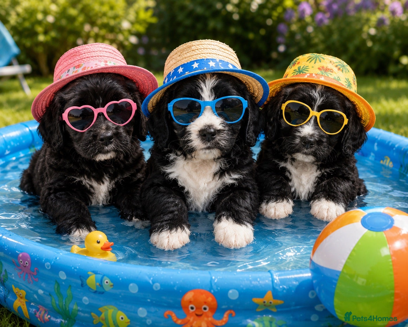 Bernedoodle dogs Rare Saint Bernadoodle puppies..Holiday cover inc. - Advert 7