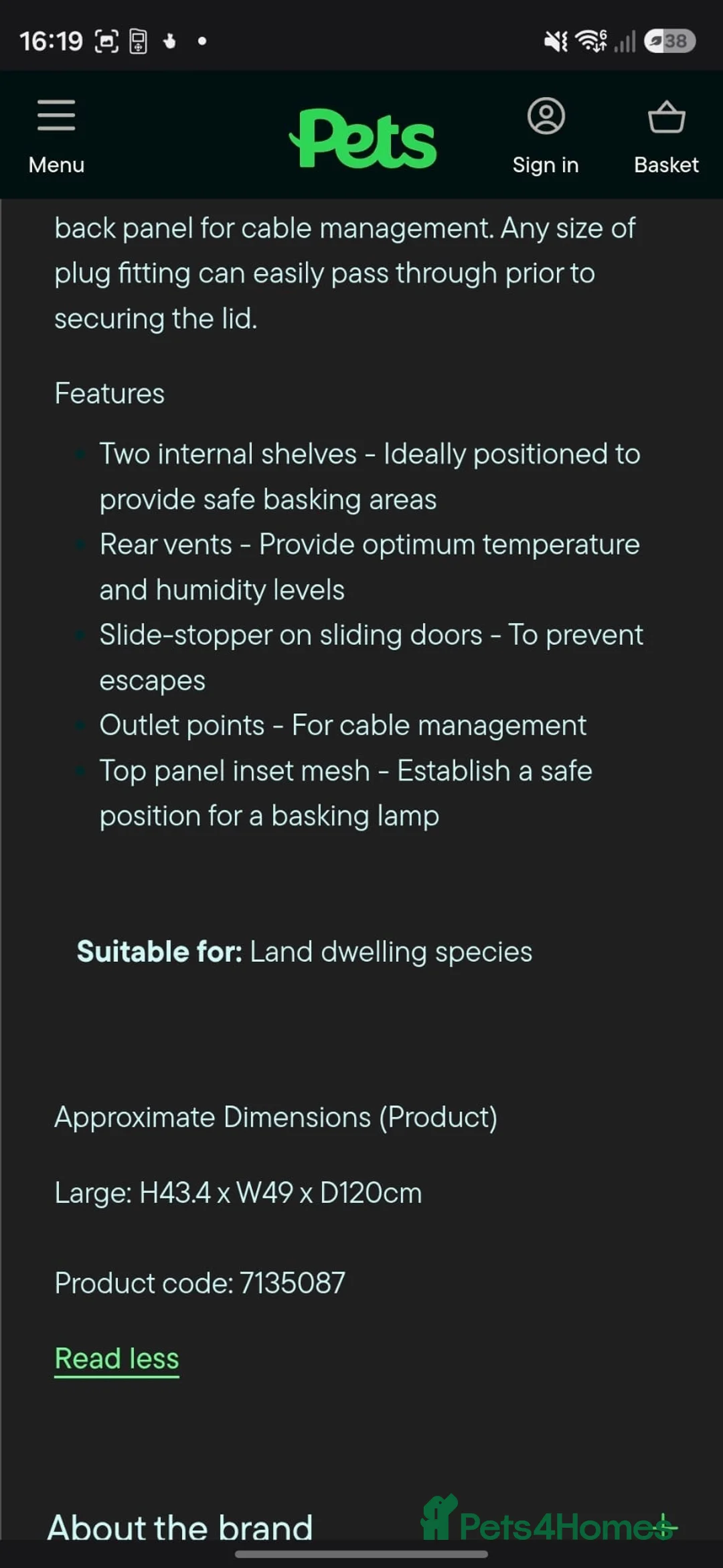 Bearded Dragon reptiles for sale: Bearded dragon looking for a forever home - Advert 2