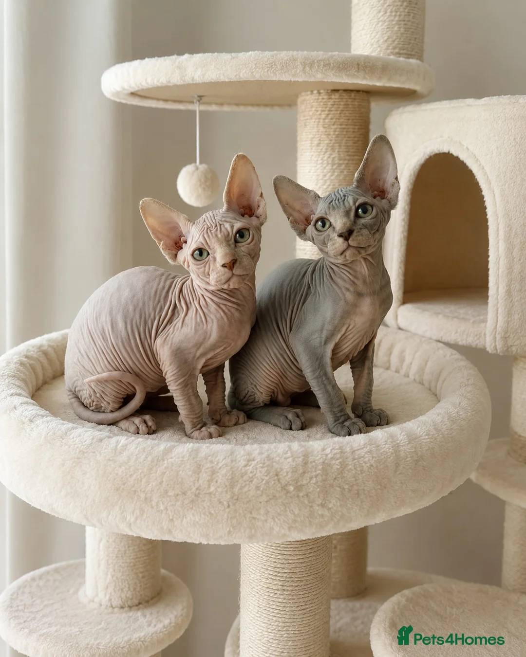 Sphynx cats for sale: TICA Sphynx kittens 1 Boy & 1 Girl  - Ready Now - Advert 1