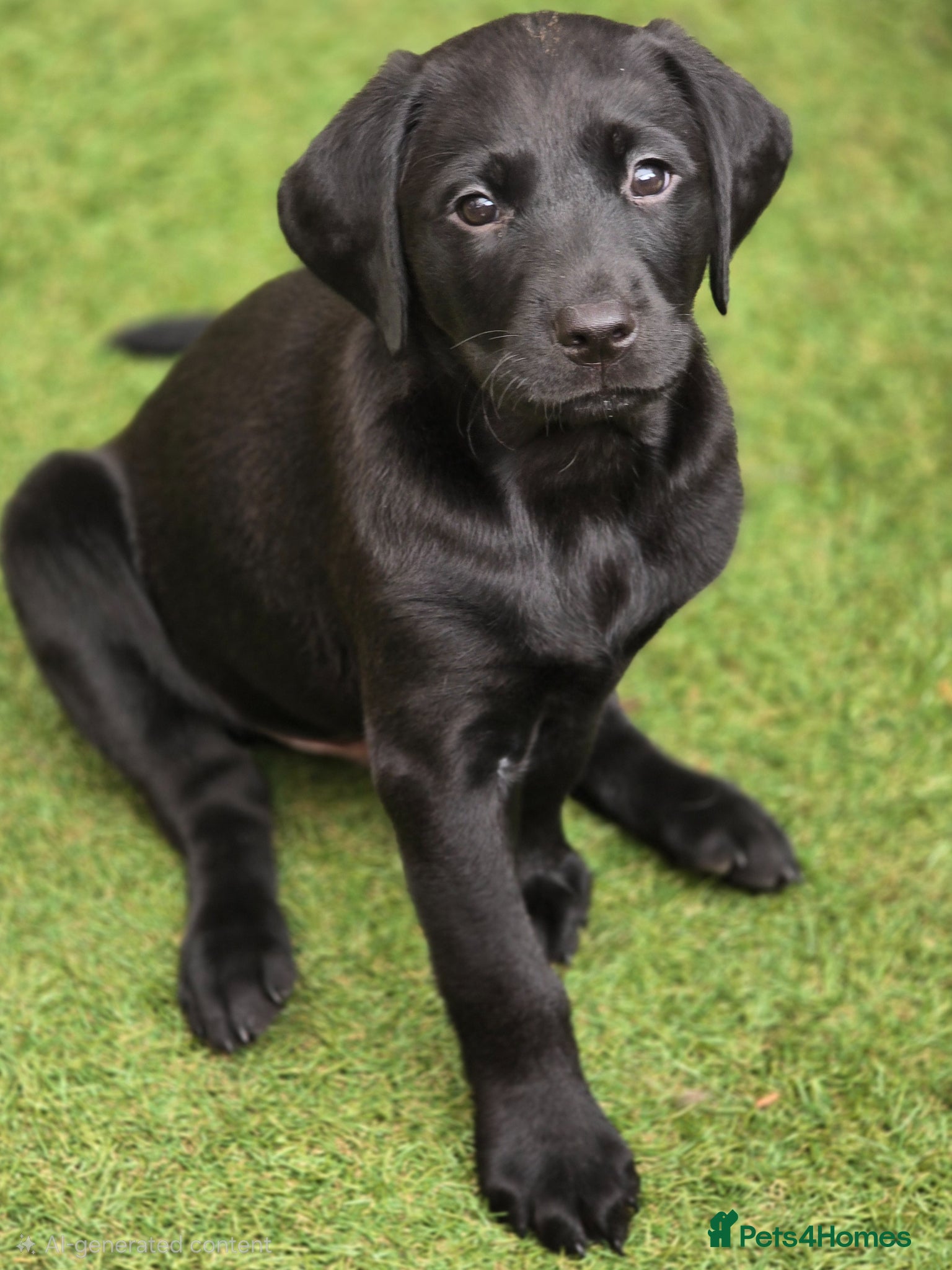 Labrador Retriever dogs Kc Registered Black Labrador Puppy  - Advert 1