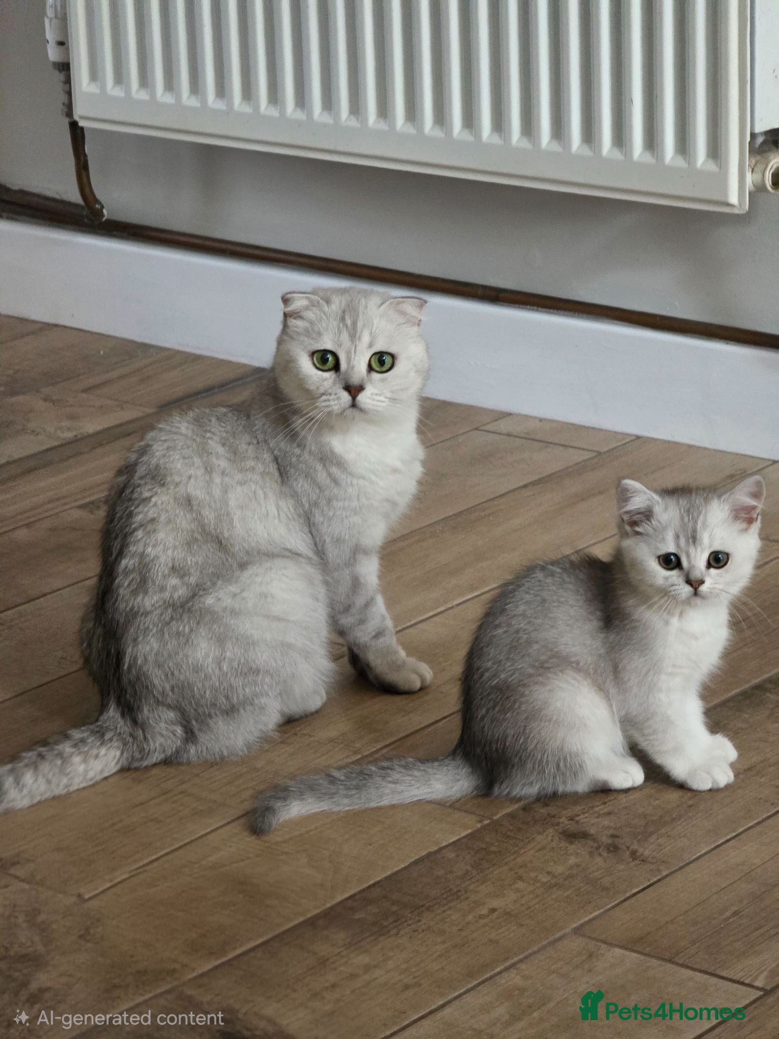 Scottish Fold cats for sale: STUNNING PEDIGREE BABIES 2 BEAUTIFUL LITTLE GIRLS - Advert 1