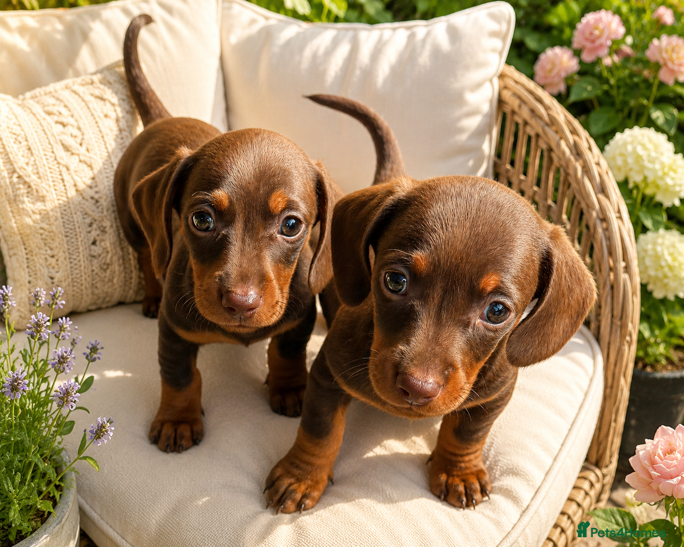 Miniature Dachshund dogs Miniature dachshund pups one boy and girl left ❤️ - Advert 14