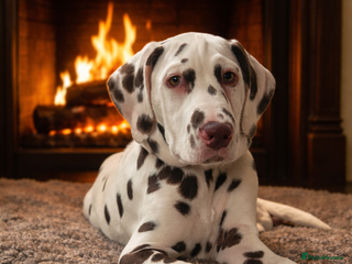 Dalmatian dogs This is an all liver litter of Dalmatian puppies - Advert 1