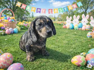 Mixed Breed dogs Absolutely Stunning Dapple Dachsador Girl - Advert 3