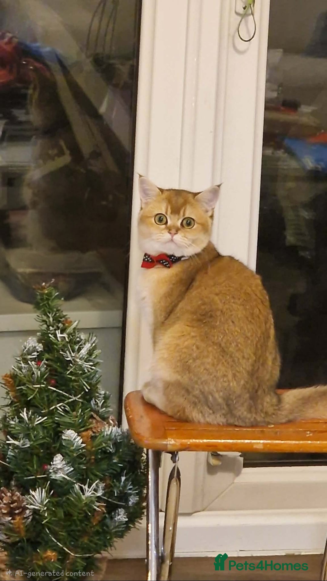 Scottish Fold cats for sale: Pedigree Golden chinchilla, TICA registered - Advert 1