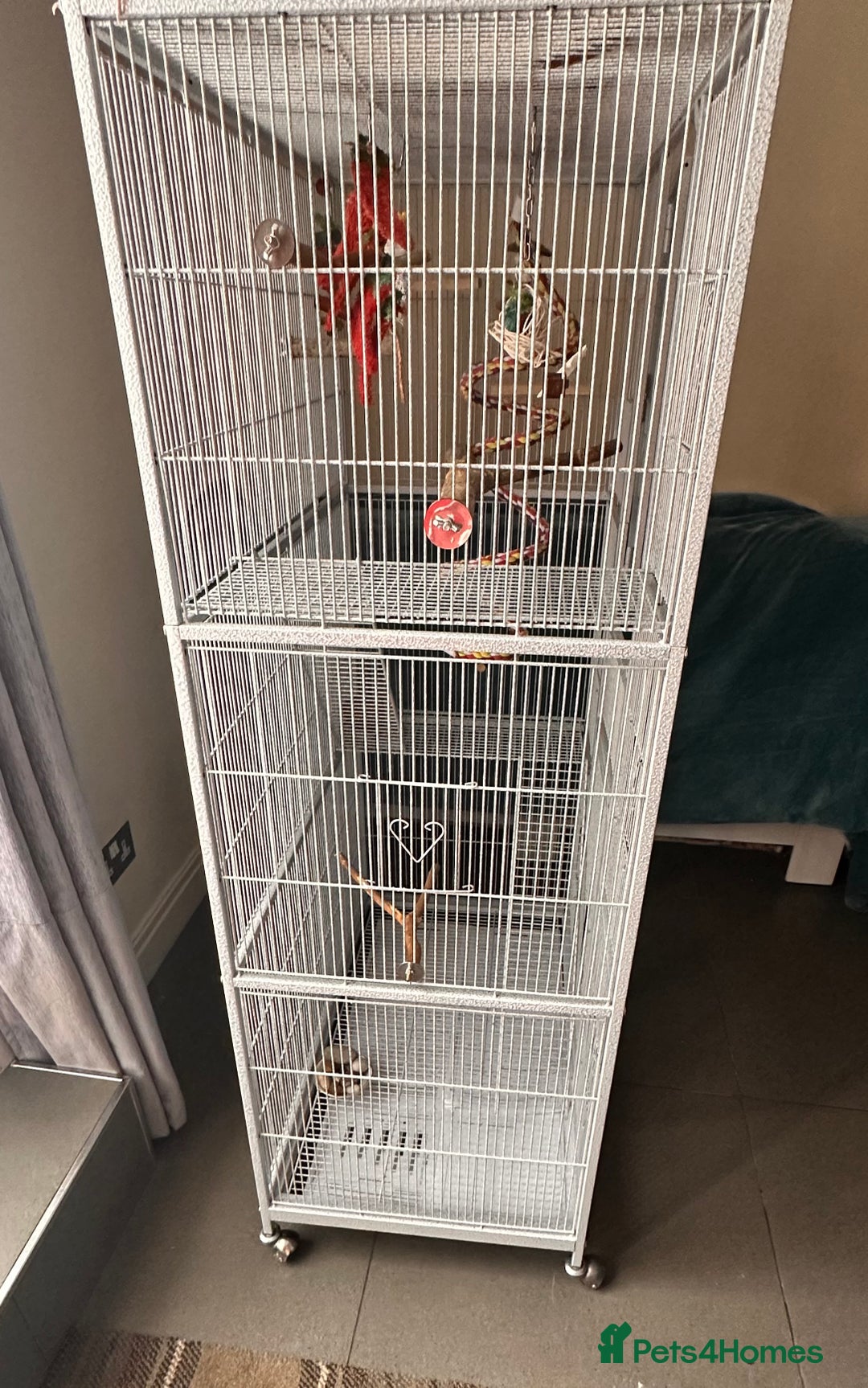 Cockatiels birds for sale: Two yaheetech cages for sale bargain! in Leeds - Image 6