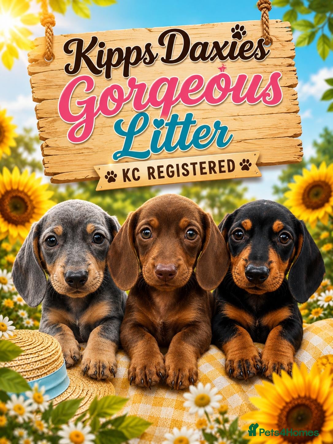 Miniature Dachshund dogs Stunning KC Miniature Dachshund Last 3 - Advert 1