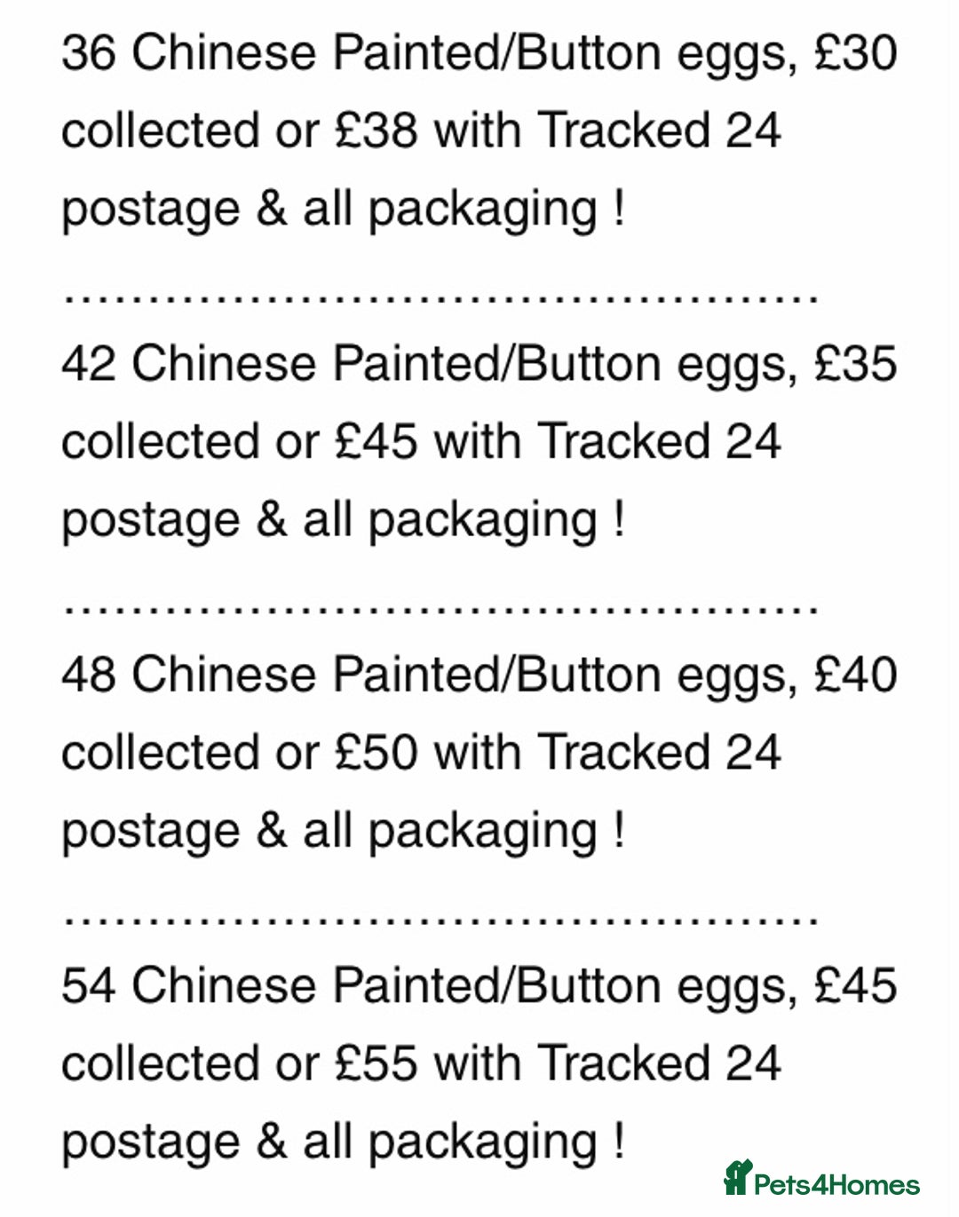 Quail poultry for sale: QUAILS EGGS/CHINESE PAINTED BUTTONS ! - Image 38