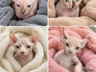 Sphynx cats Family raised Canadian Sphynx ready for new home💜 - Advert 9