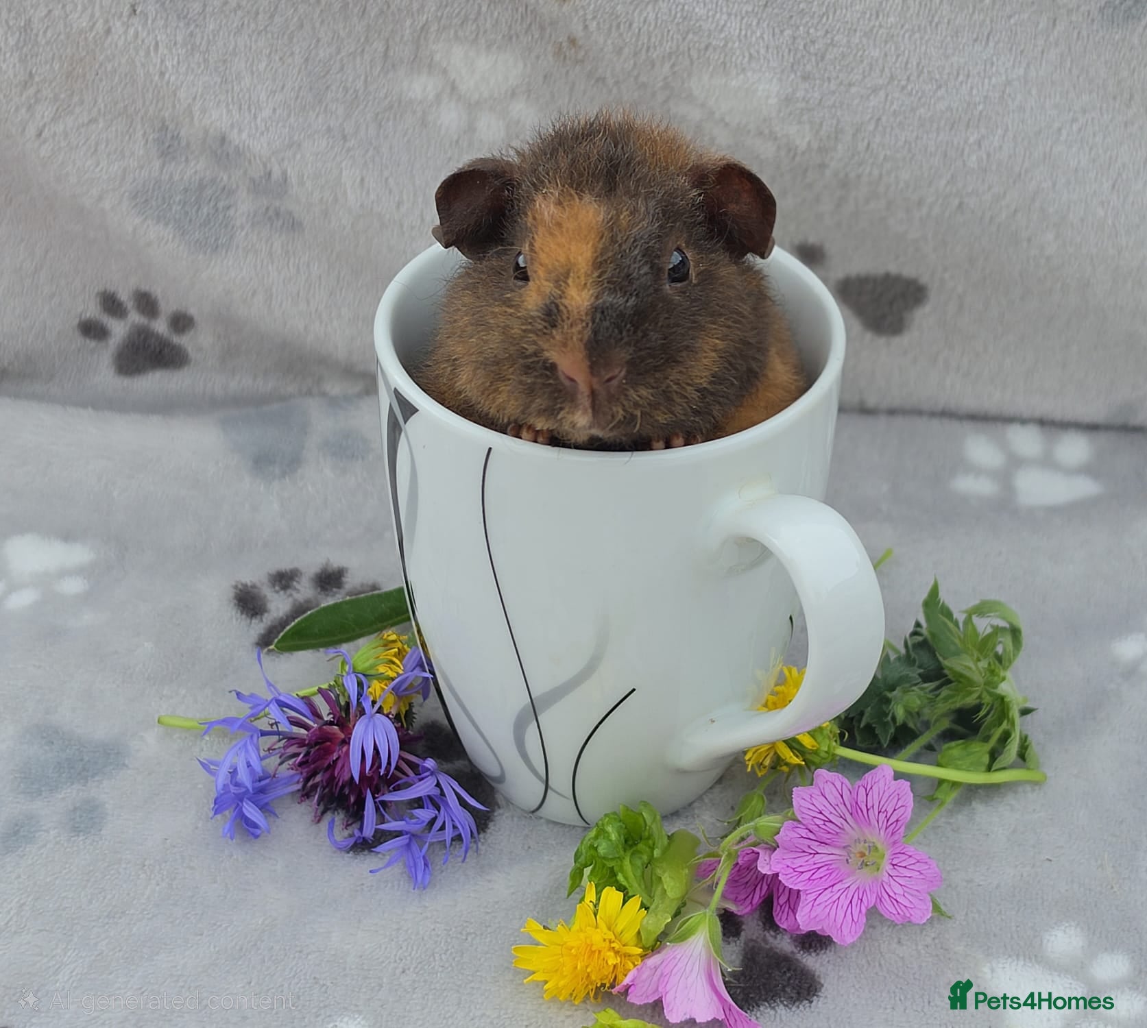 Guinea Pig rodents 4 pure Teddie Boys - Advert 1