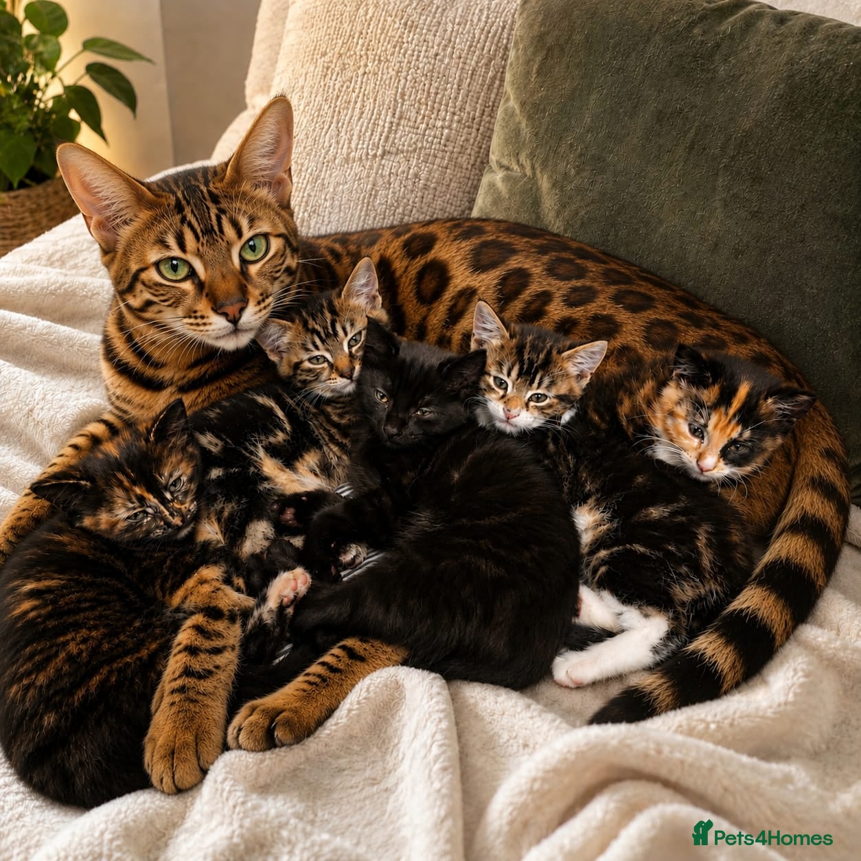 Mixed Breed cats Bengal/maine coon mixed breed  - Advert 1