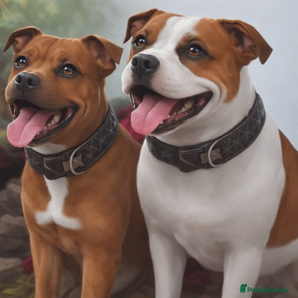 Staffordshire Bull Terrier dogs Beautiful puppies🐶🐶🐶🐶 - Advert 2