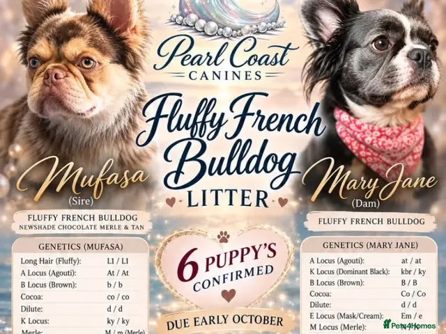 French Bulldog dogs for sale: Full fluffy French bulldogs - Advert 2
