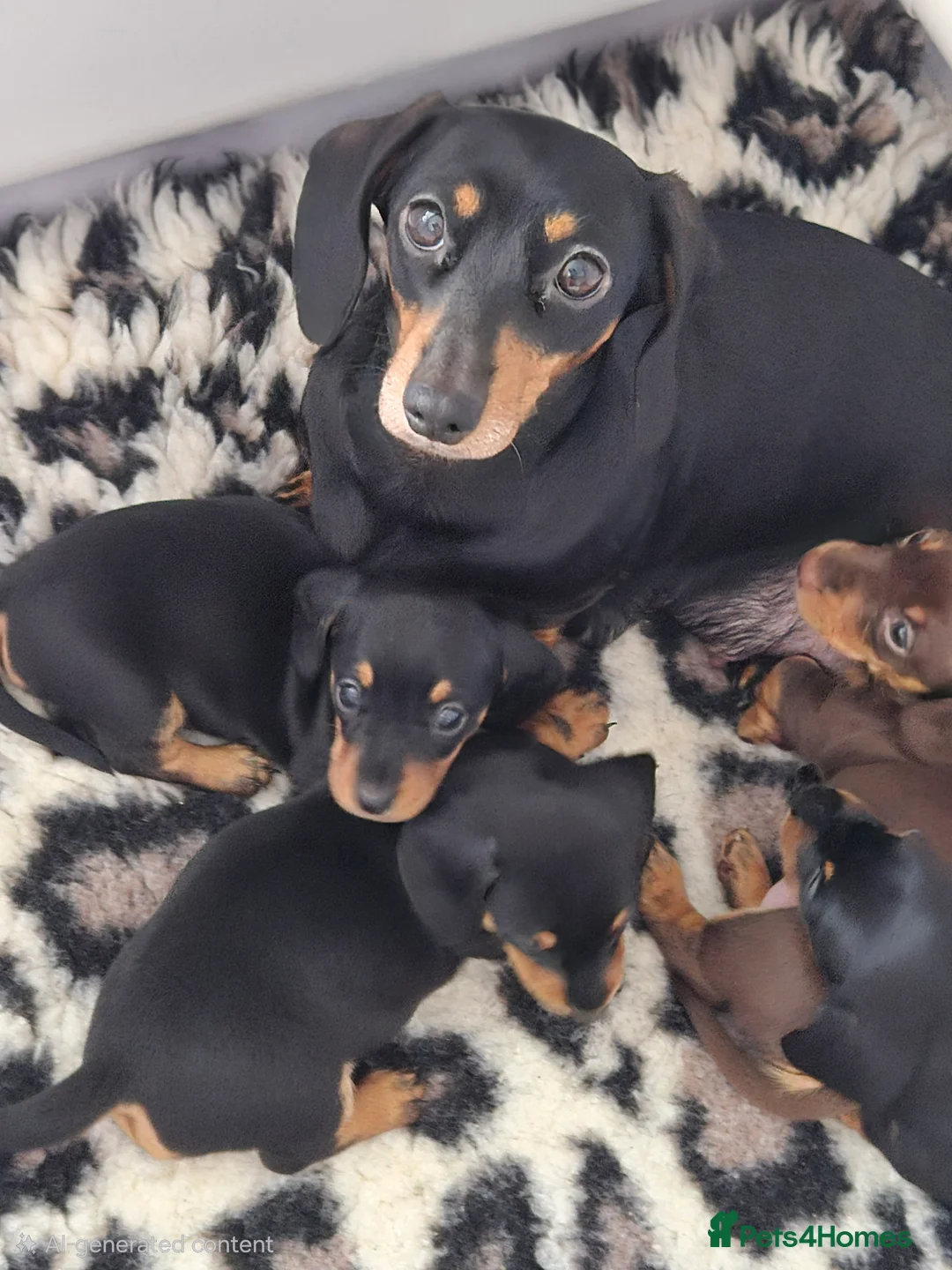 Miniature Dachshund dogs for sale: Adorable KC Pedigree Miniature Dachshund Puppies - Advert 1