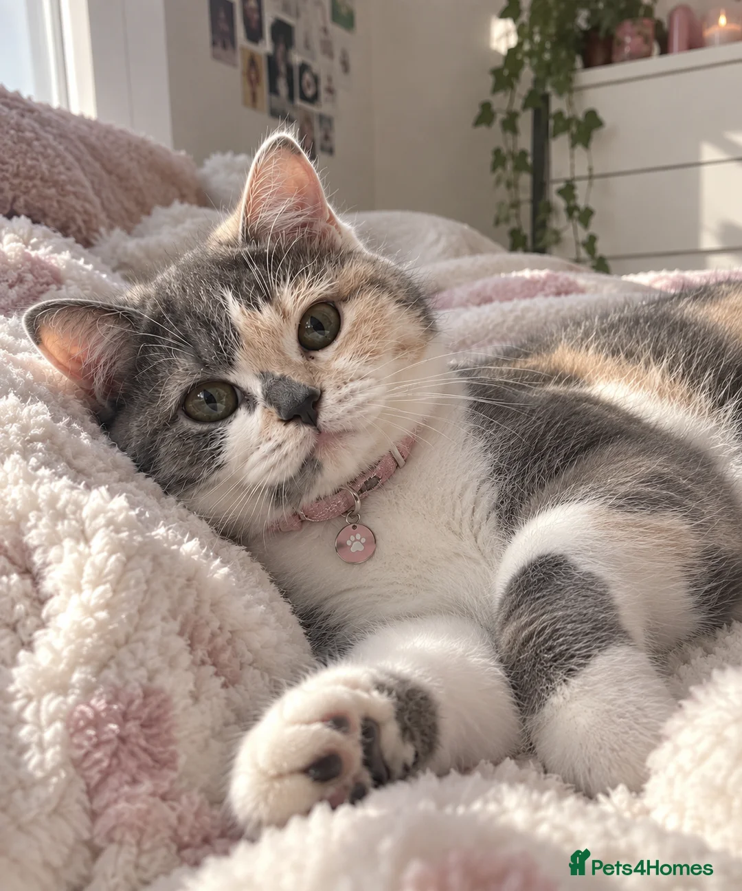 British Shorthair cats for sale:  TICA Reg BlueCream Tortie/White British Shorthair - Advert 2