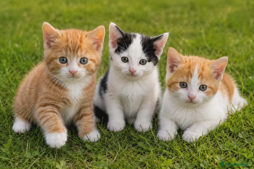 Mixed Breed cats for sale: Three kittens are looking for new homes. - Advert 2