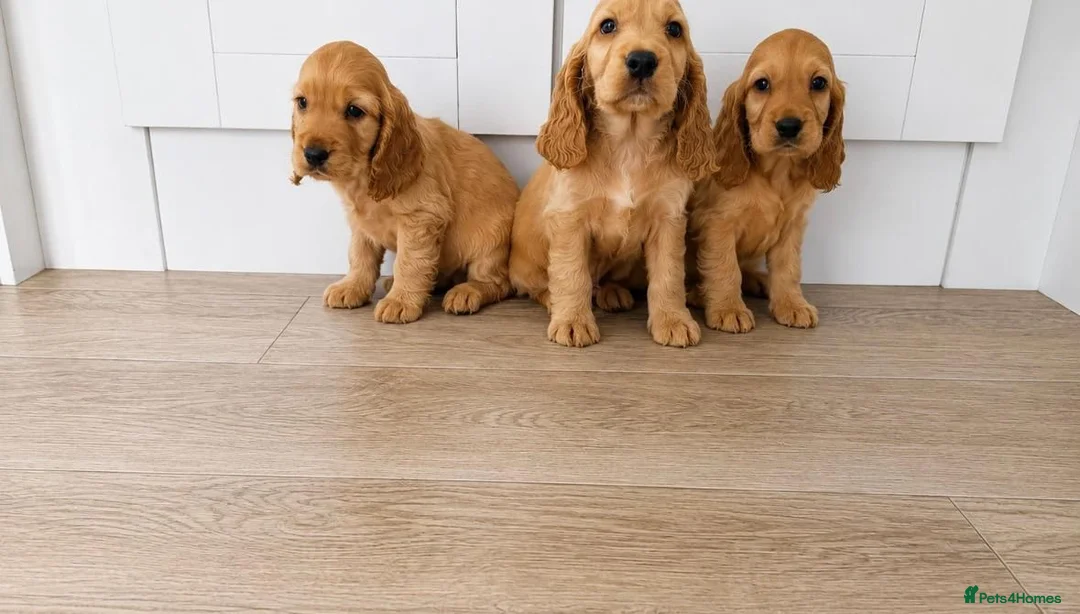 Cocker Spaniel dogs for sale: 3 cocker spaniel puppies  in Kilmarnock - Advert 2