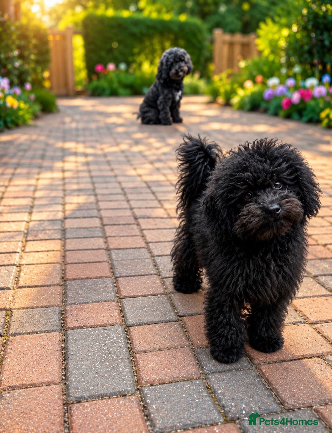 Toy Poodle dogs Gorgeous Black Asian Toy Poodle Boy - Ready Now 🐾 - Advert 1