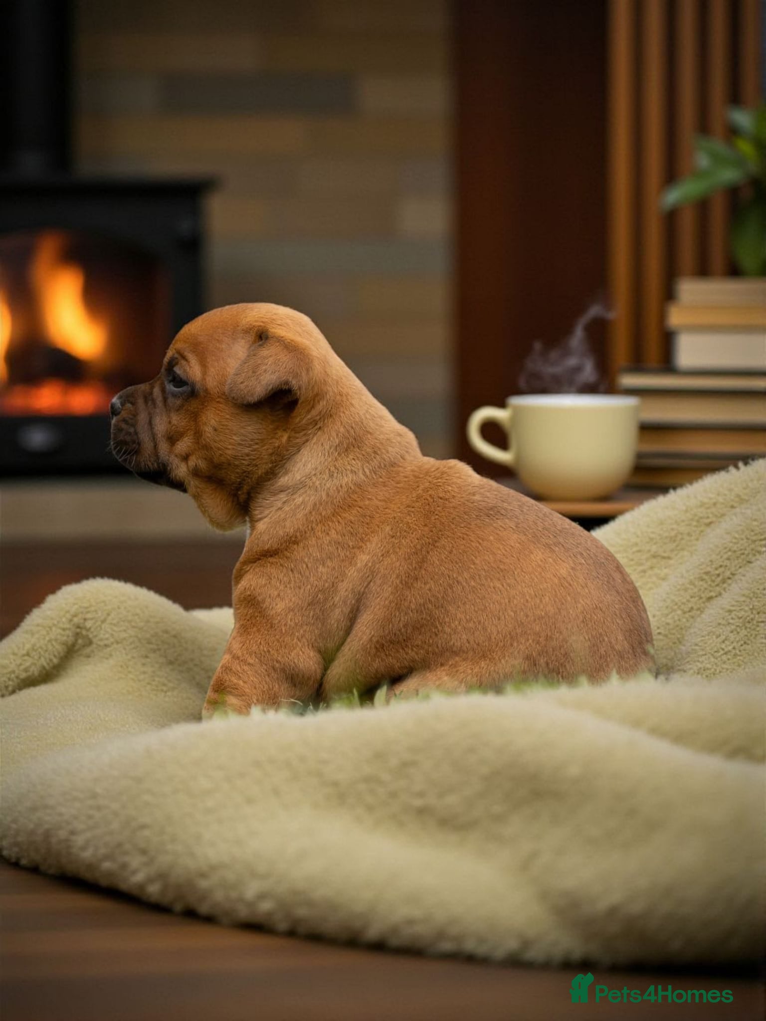 Staffordshire Bull Terrier dogs SHOW QUAILTY RED STAFF PUPPIES COI 2.9% 🐶 🔥🔥😍 - Advert 4