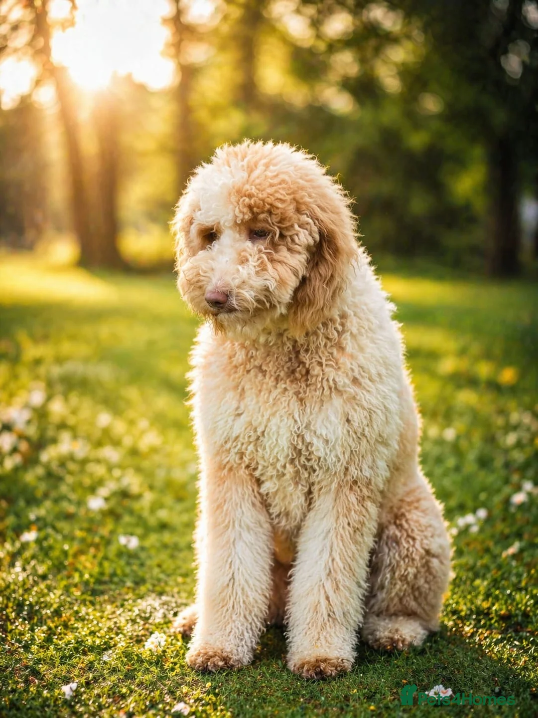 Miniature Poodle dogs for stud: Professional Stud Service - Cookie -Apricot Parti  - Advert 2