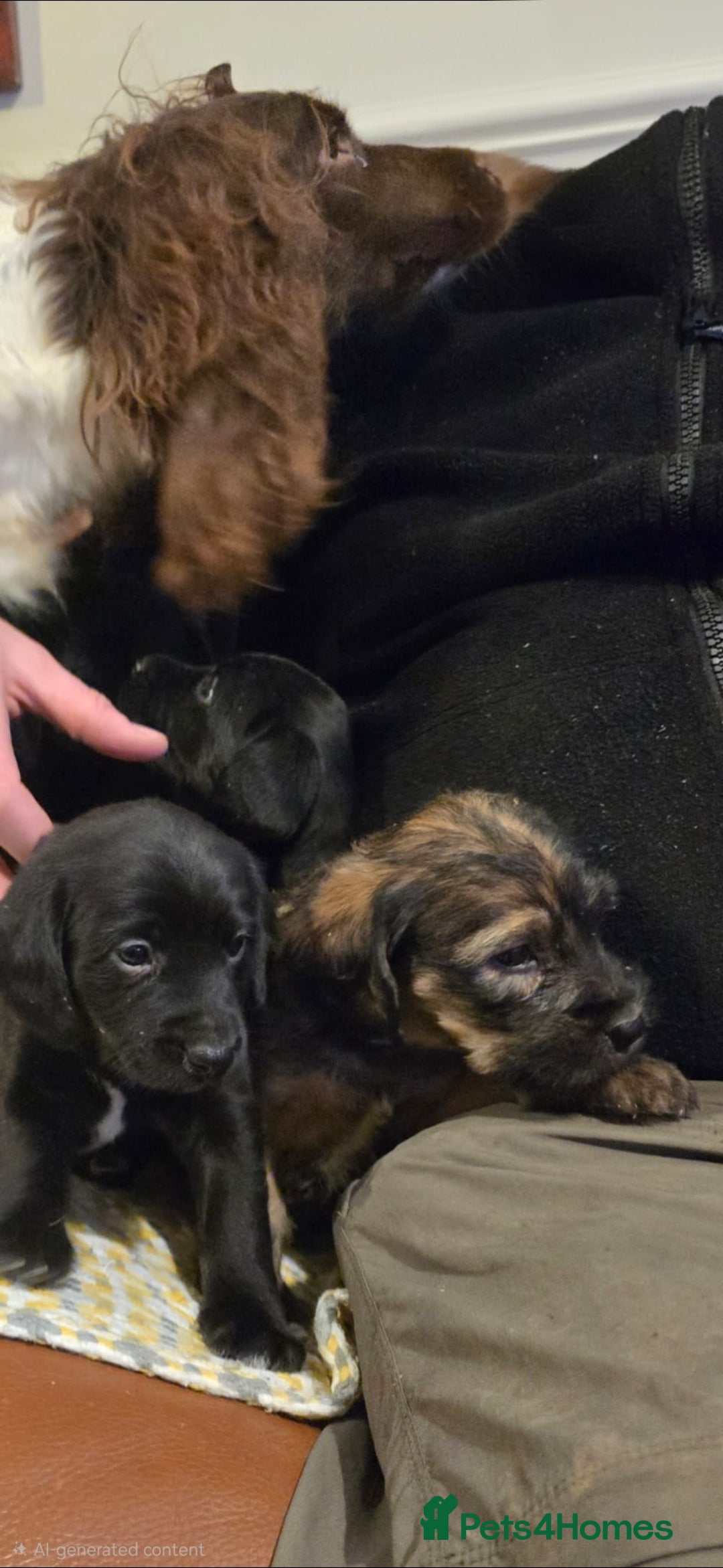 Sproodle dogs for sale: Springer spaniel x miniature poodle  - Advert 2