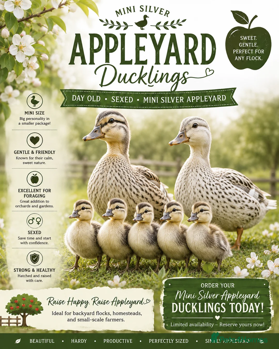 Ducks poultry for sale: Female ducklings, runners, mini appleyard, khakis  - Advert 3