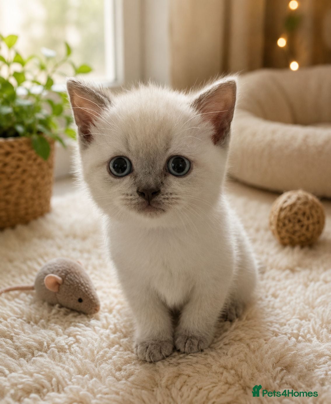 British Shorthair cats Only One Stunning Blue Eyed BSH Male Available  - Advert 2