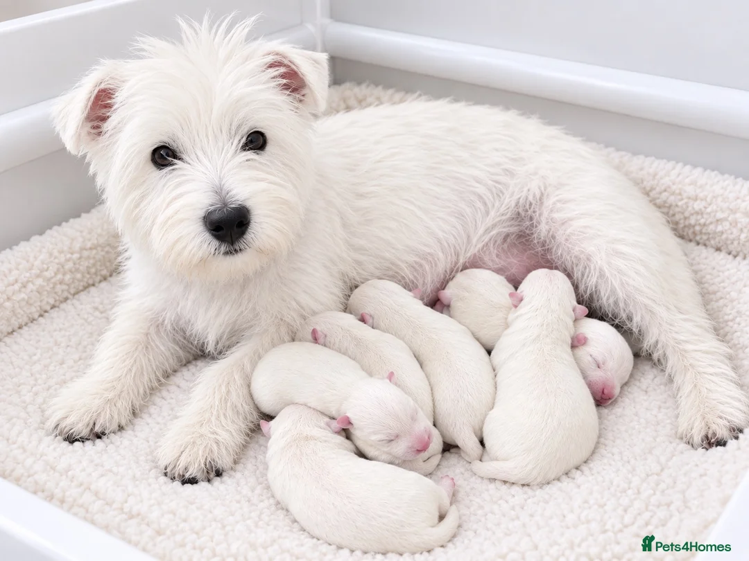 West Highland Terrier dogs for sale: KC WestHighland White Pups - READY NOW - Advert 2