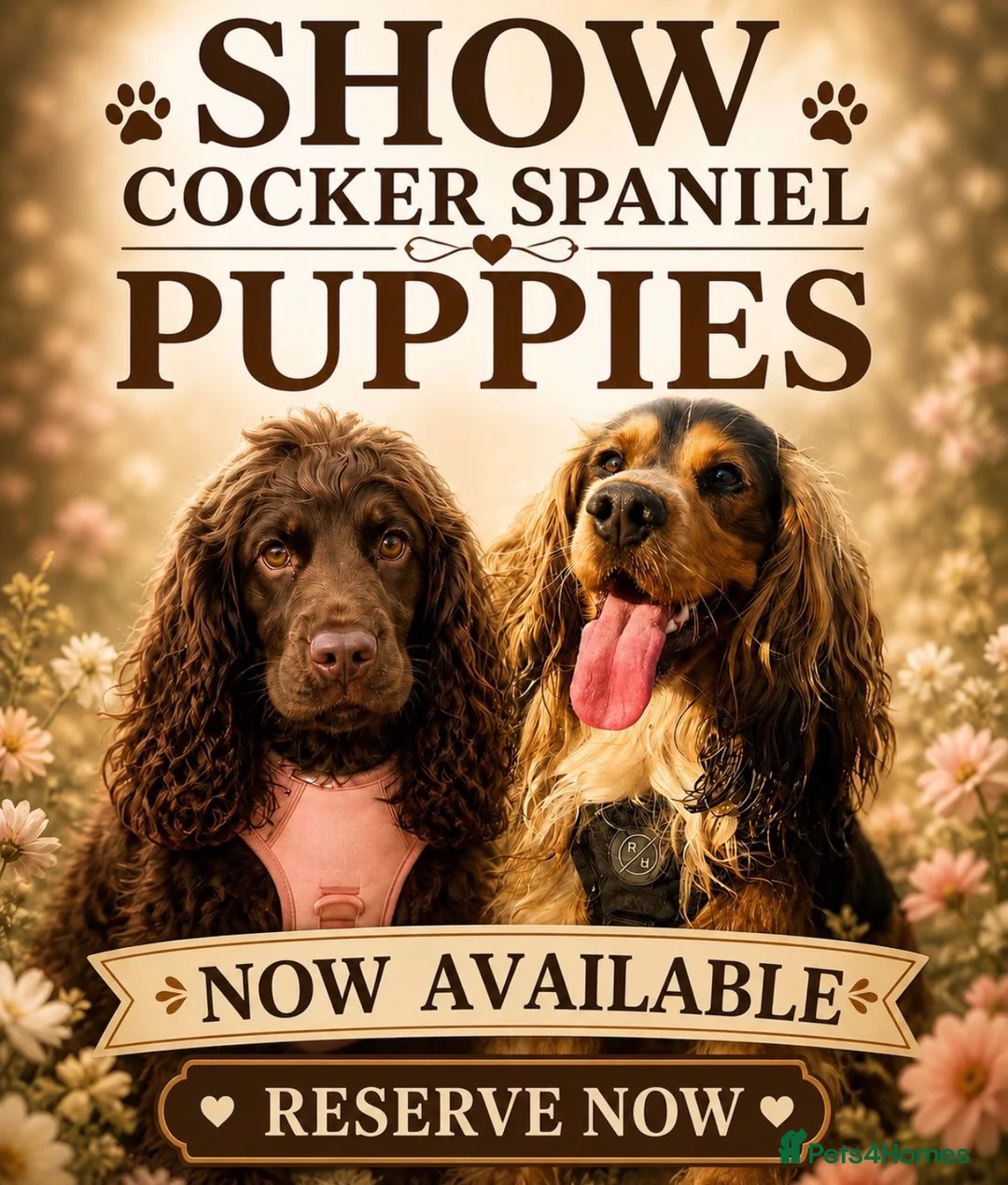 Cocker Spaniel dogs for sale: Show Type Cocker Spaniel Pups 🐶😍 - Advert 1