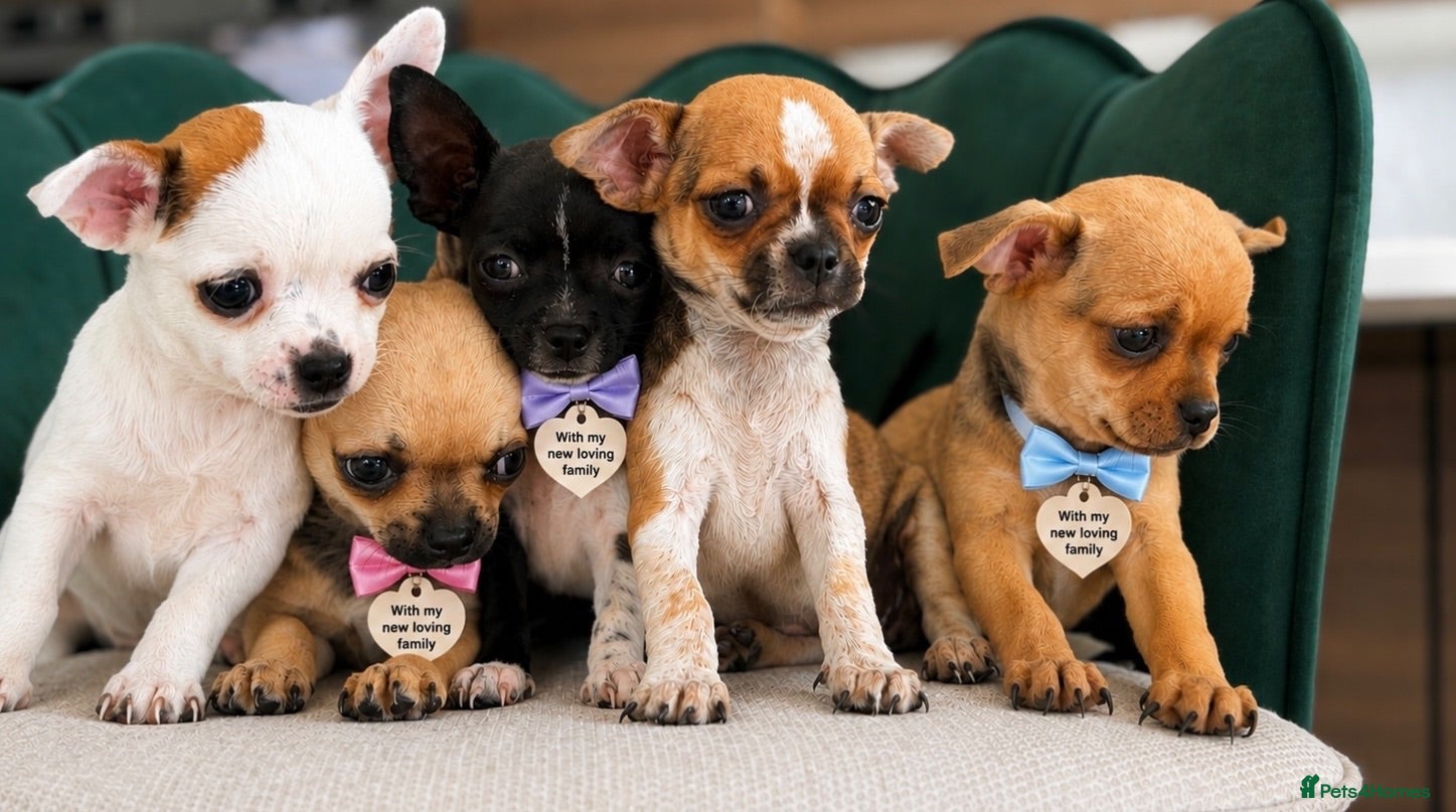 Chihuahua dogs Last 2 of 5 Adorable Chihuahua Puppies - Advert 1