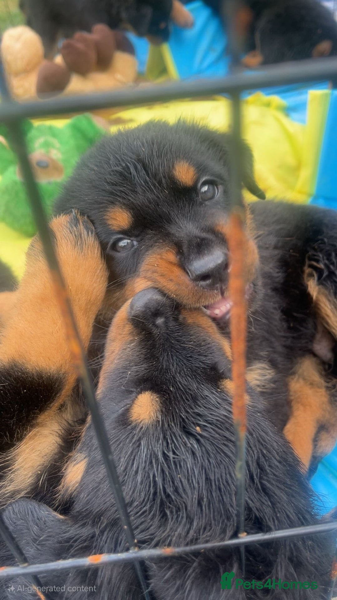 Mixed Breed dogs for sale: Rottweiler x German Shepherd pups ready to go  - Image 8