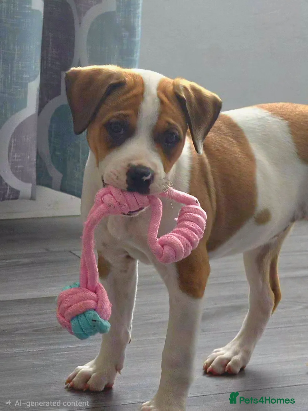 Mixed Breed dogs for sale: Female American bulldog/ staff in Durham - Advert 1
