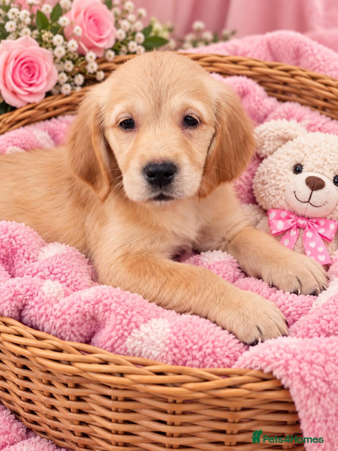 Golden Retriever dogs READY TO LEAVE 3 girls Golden retriever puppies - Advert 1
