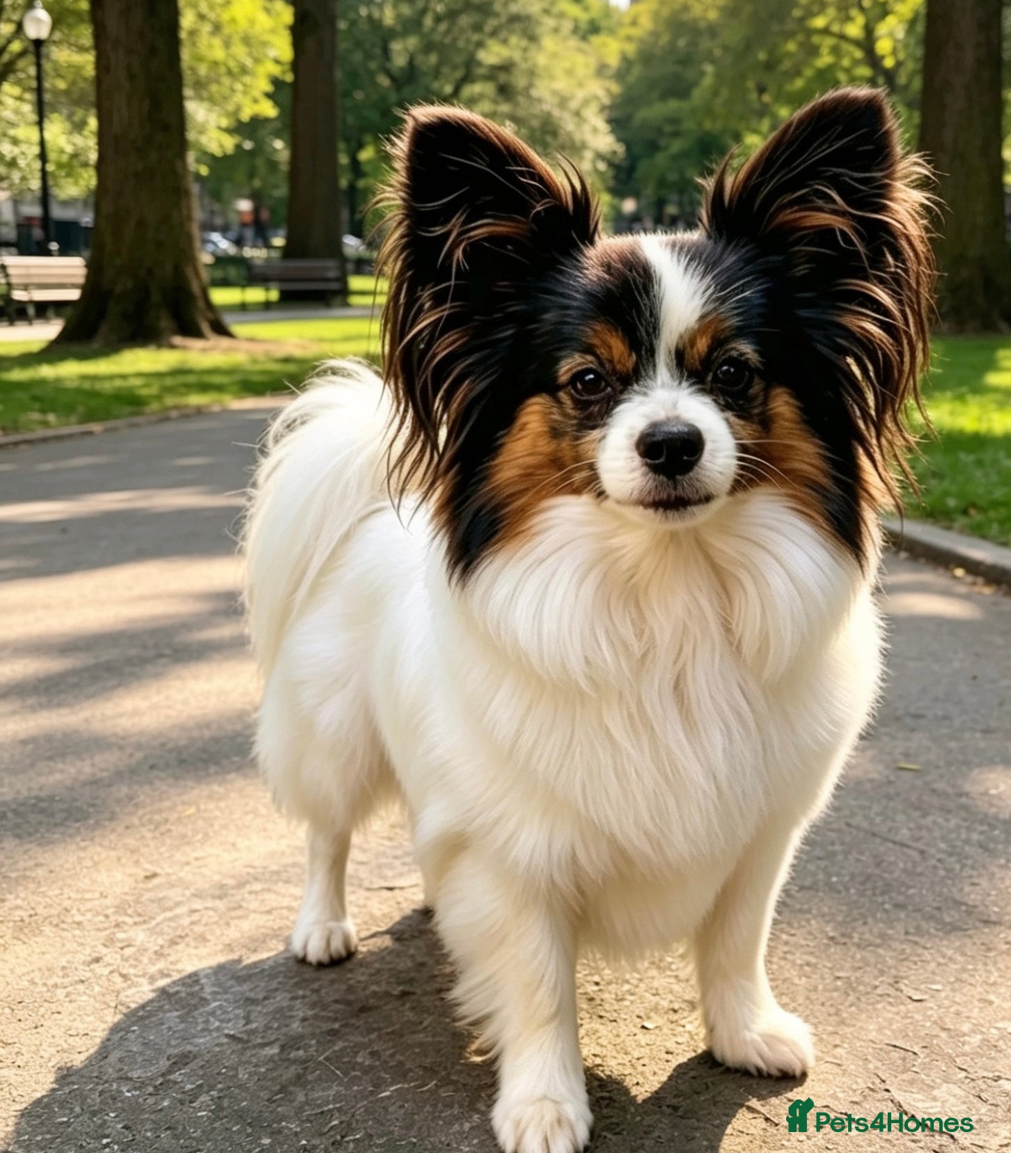 Papillon dogs Pedigree Papillon Stud Dog Available - Advert 1