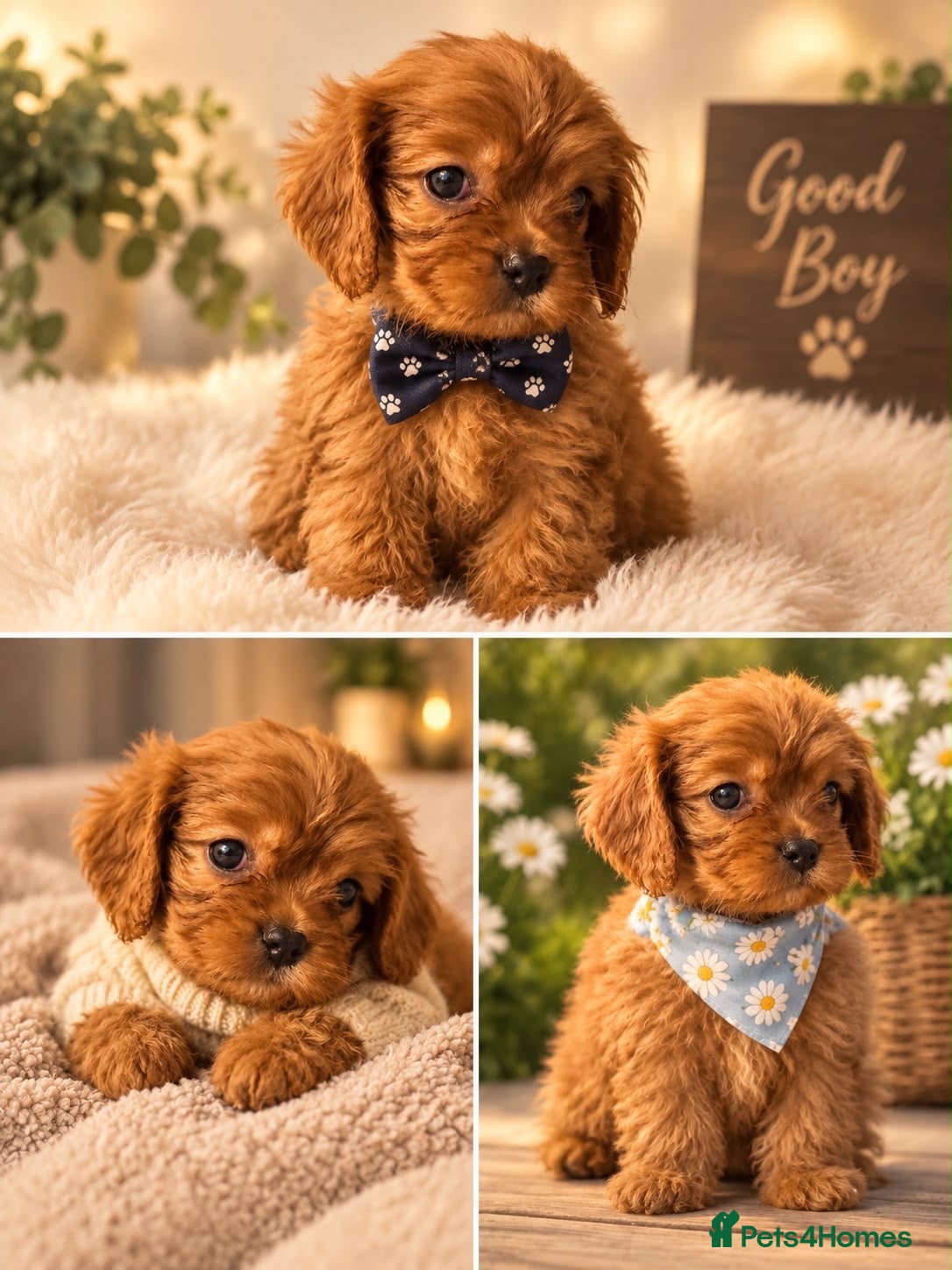Cavalier King Charles Spaniel dogs 💙 Health Tested Cavalier Boys💙 - Advert 2
