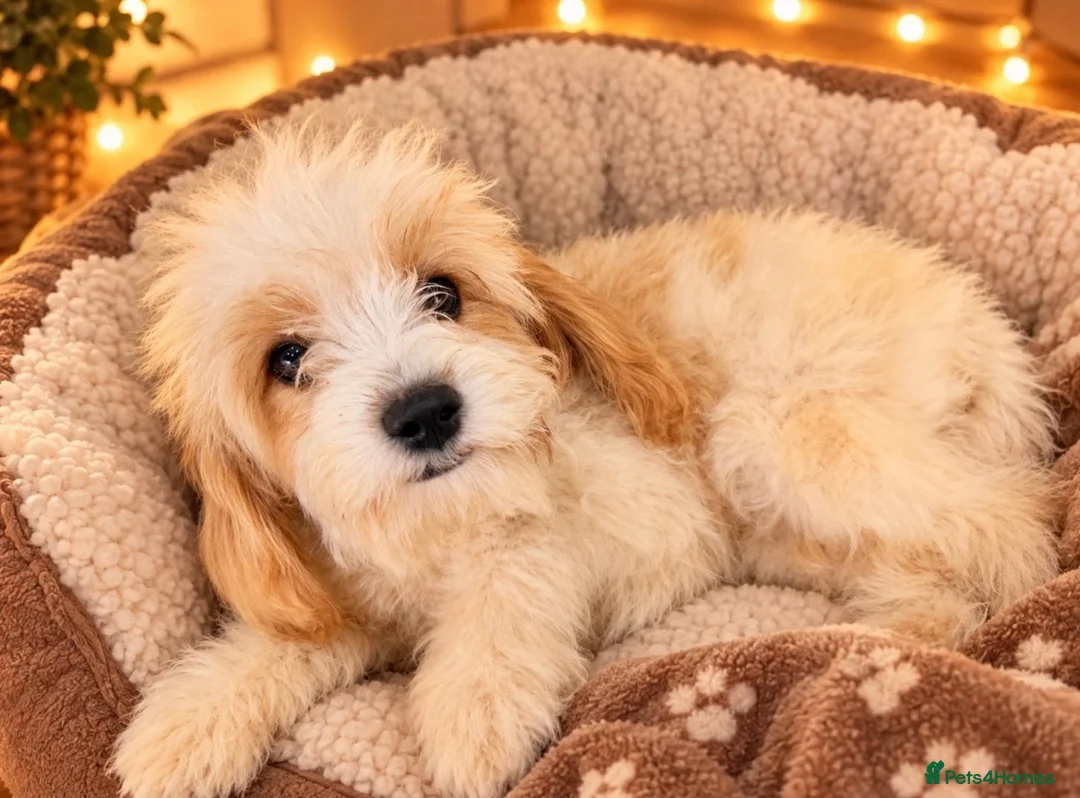 Cavapoo dogs for sale: 🤎✨ Toy Cavapoo Looking for His Forever Home 🐾 in Accrington - Advert 1